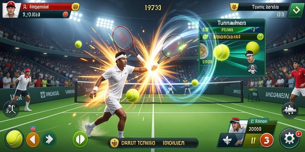 Pengguna sedang memilih item di dalam game.