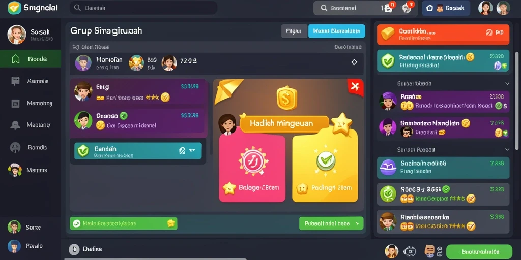 Berbagai karakter dengan kemampuan unik yang menyenangkan.