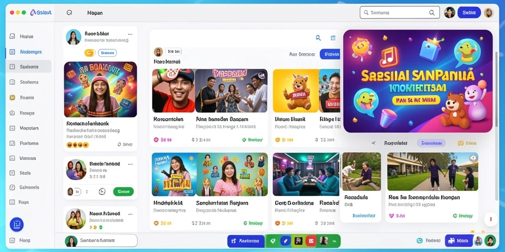 Gameplay interaktif yang mengasyikkan.